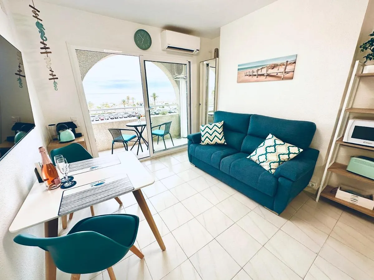 Face A La Mer - Vue Epique, Climatisation, Wifi, Draps Inclus Ampuriabrava Apartamento